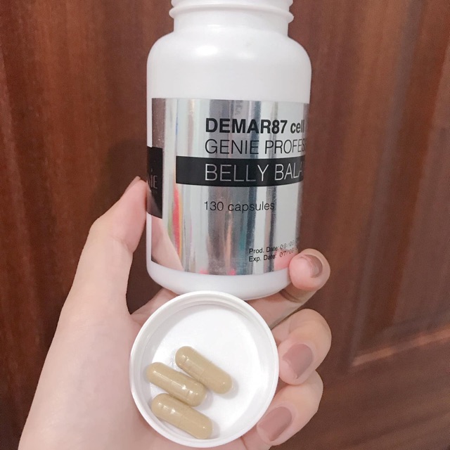 Viên Uống Giảm Mỡ Bụng Belly Balance Demarcell87 Genie.