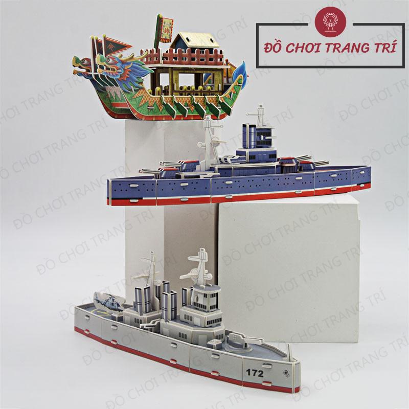 Đồ chơi lắp ráp - Mô hình tàu thủy - Loại 1