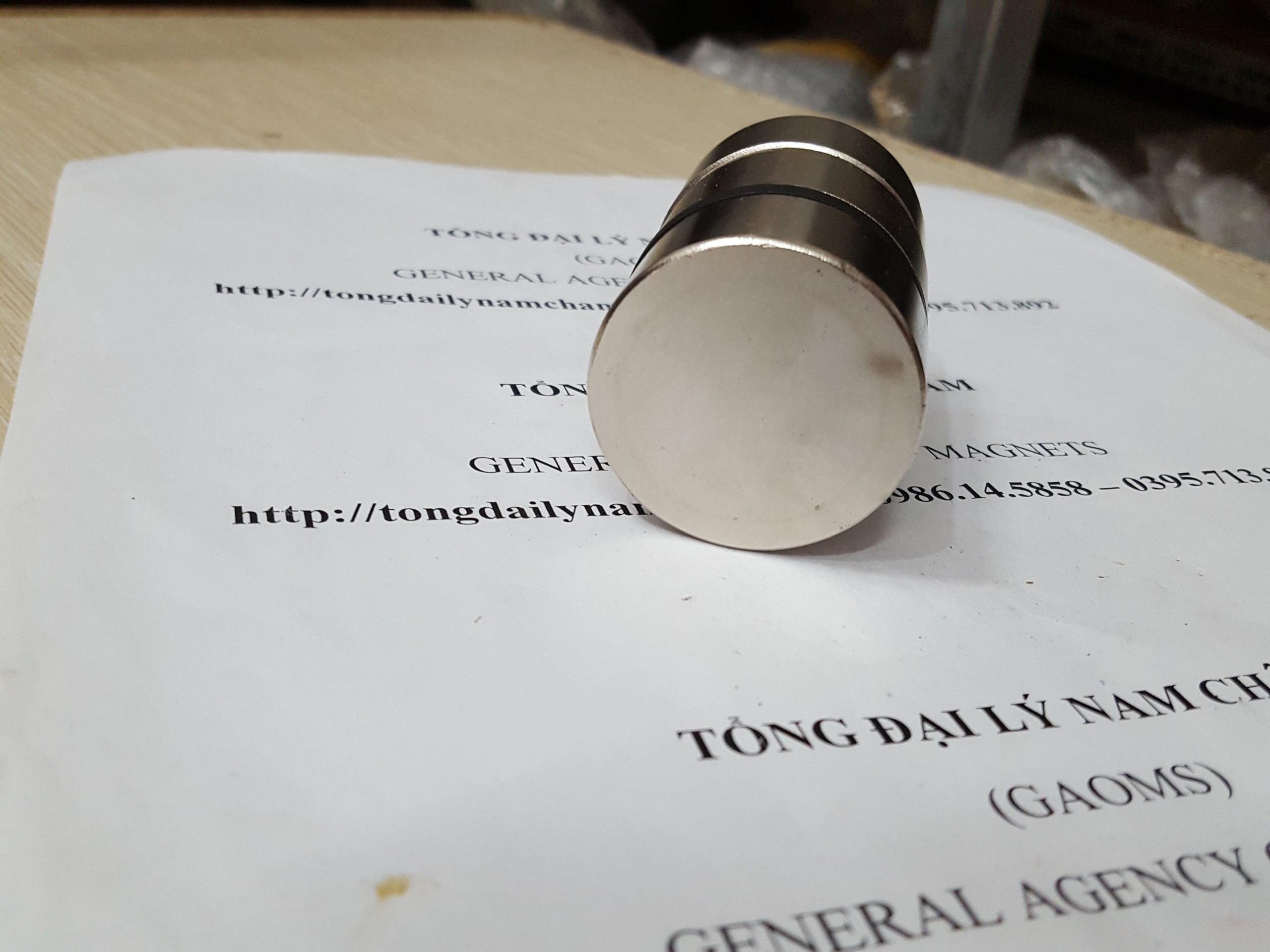 Nam châm siêu mạnh 40x20mm