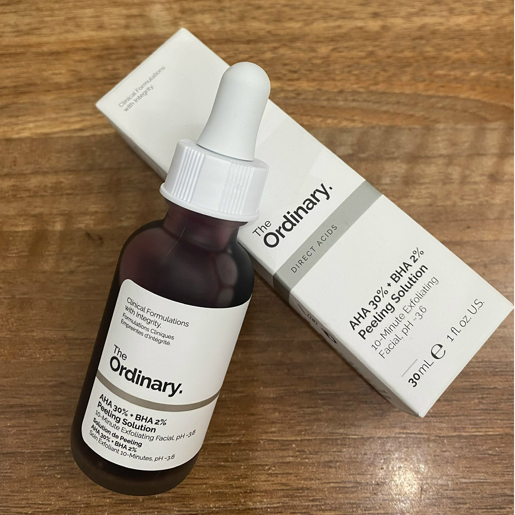 [HN] The Ordinary AHA 30% + BHA 2% Peeling Solution 30ml