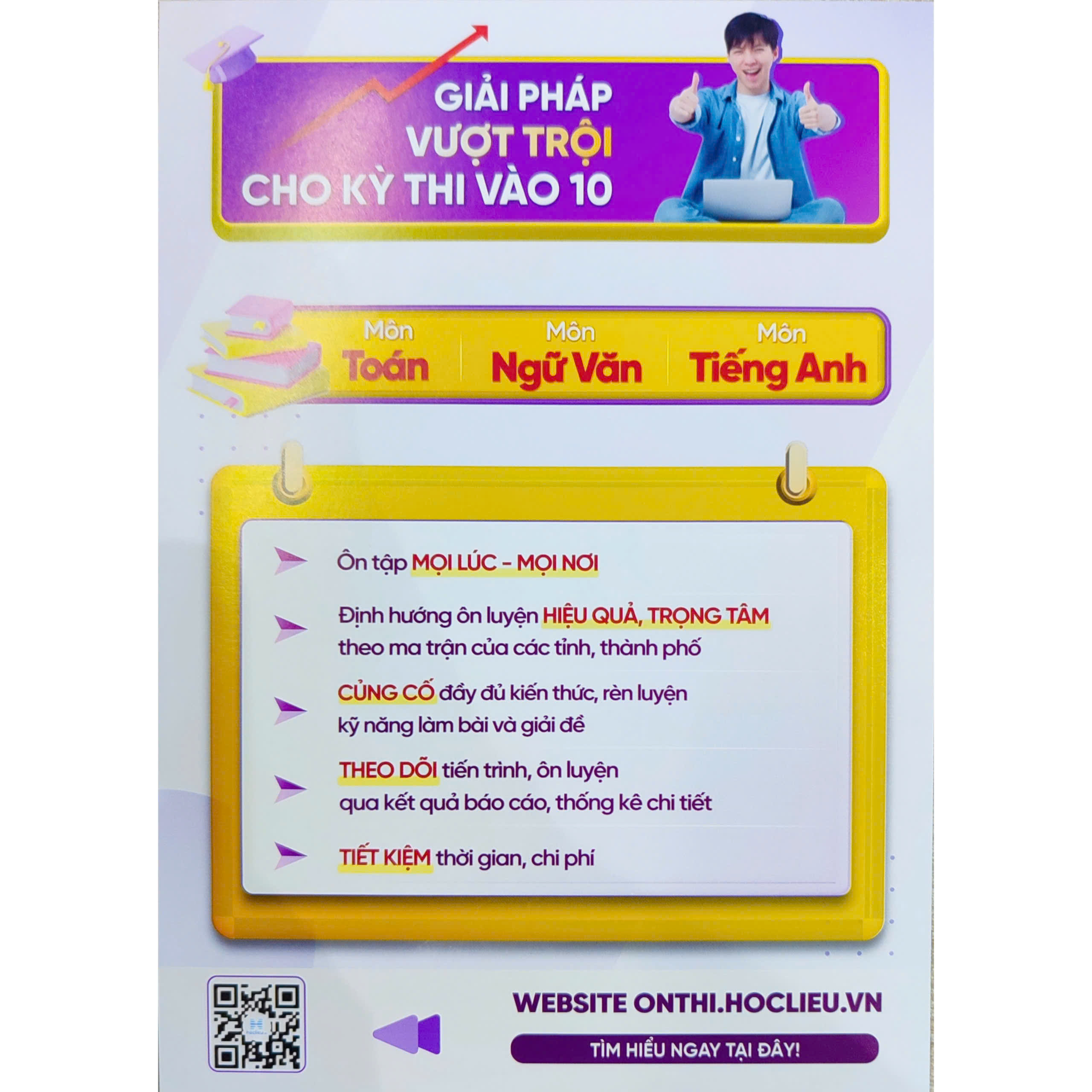 Edubook - Ôn thi vào lớp 10 môn Toán (HEID)