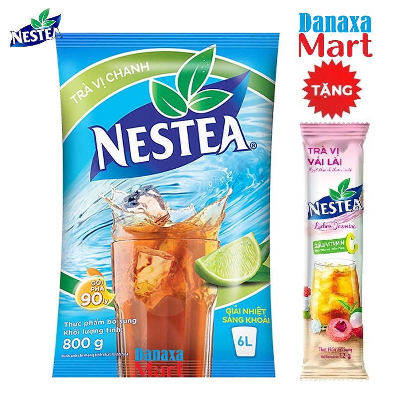 (Mua 1 Tặng 1) Trà Chanh NESTEA dạng bịch Và các vị khác + Tặng kèm gói trà nhỏ 12g ngẫu nhiên