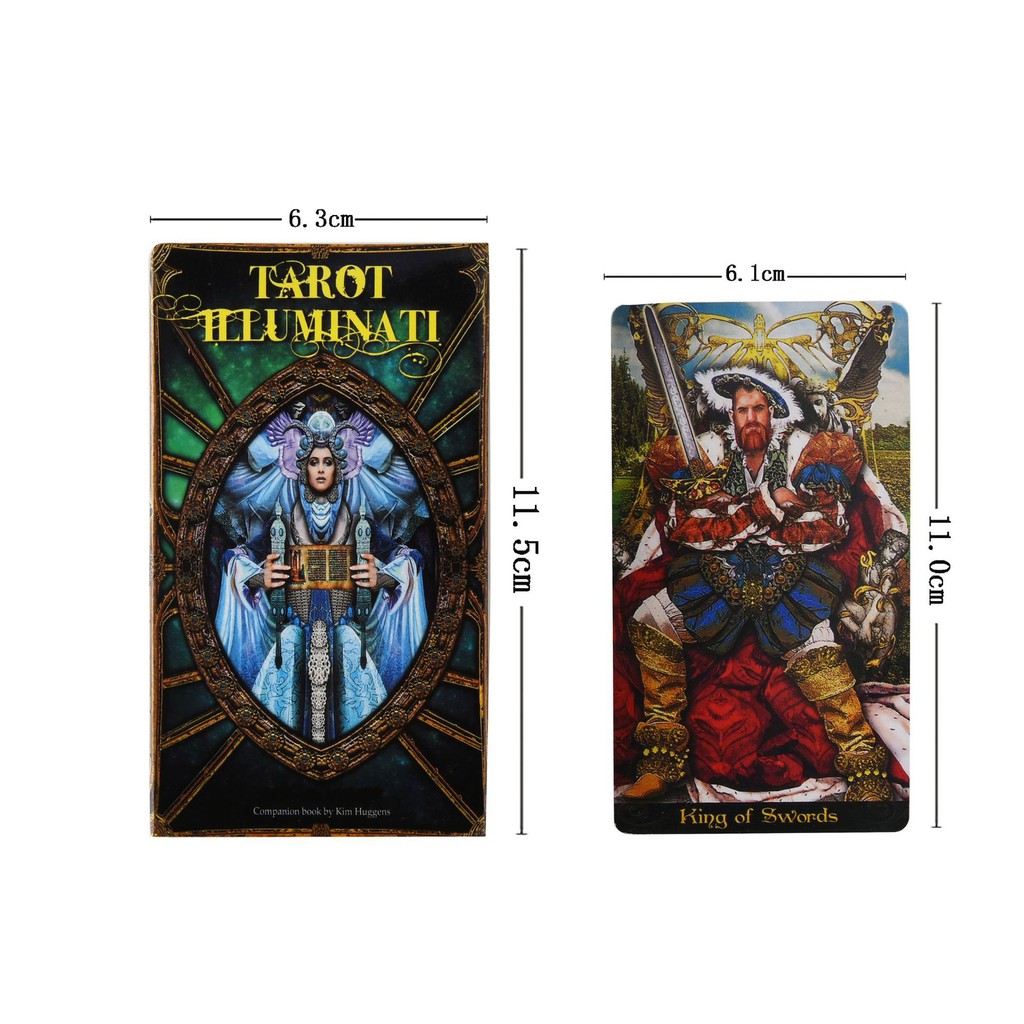 Bộ Bài Tarot Illuminati Kit Deck M11