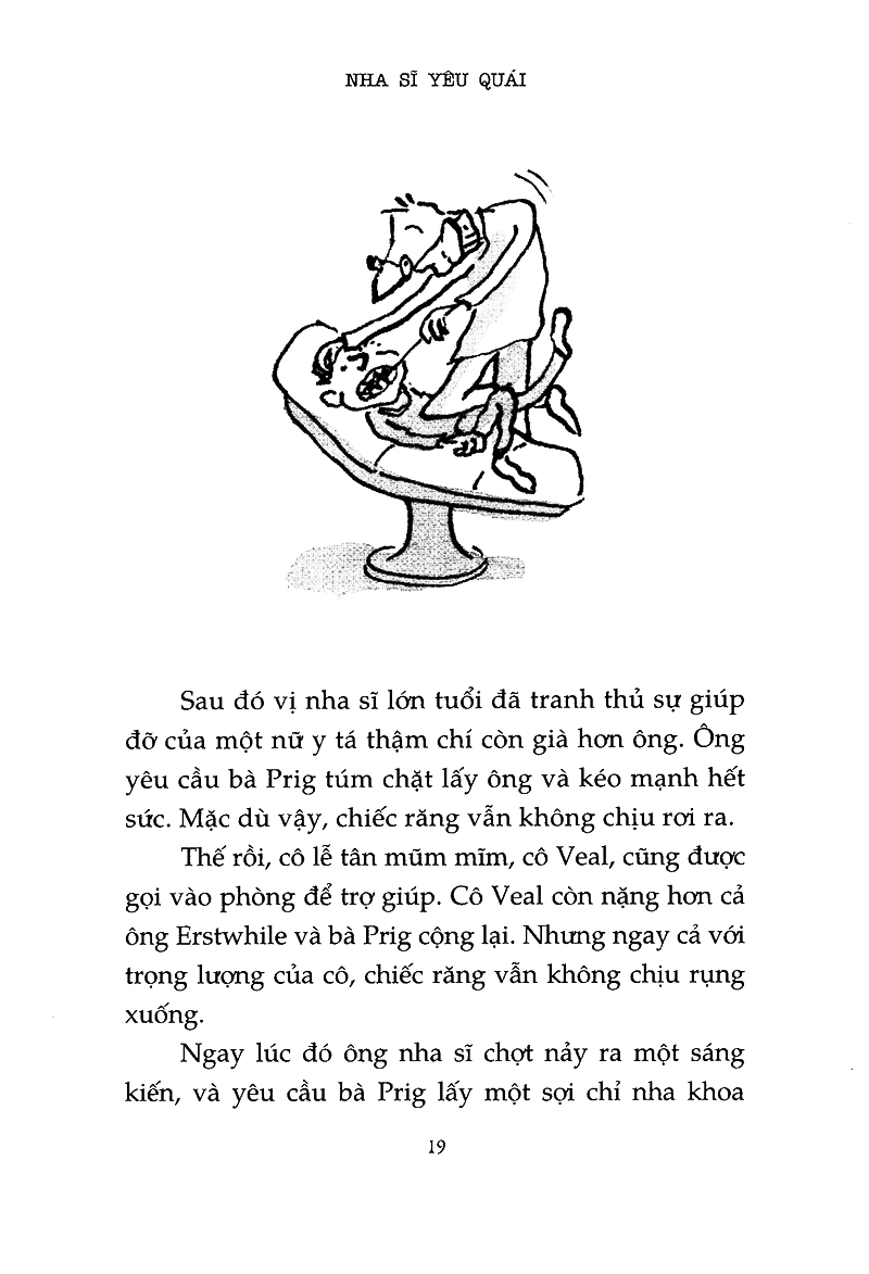 Sách: Nha sĩ yêu quái - David Walliams