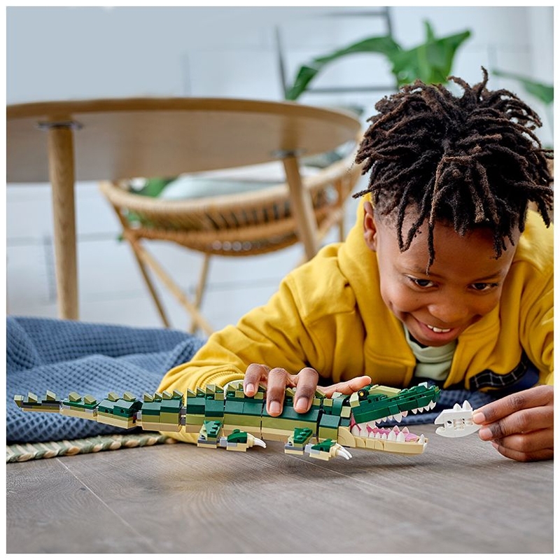 Đồ Chơi Lắp Ráp LEGO Creator 3 In 1 31121 - Crocodile (454 Mảnh Ghép)