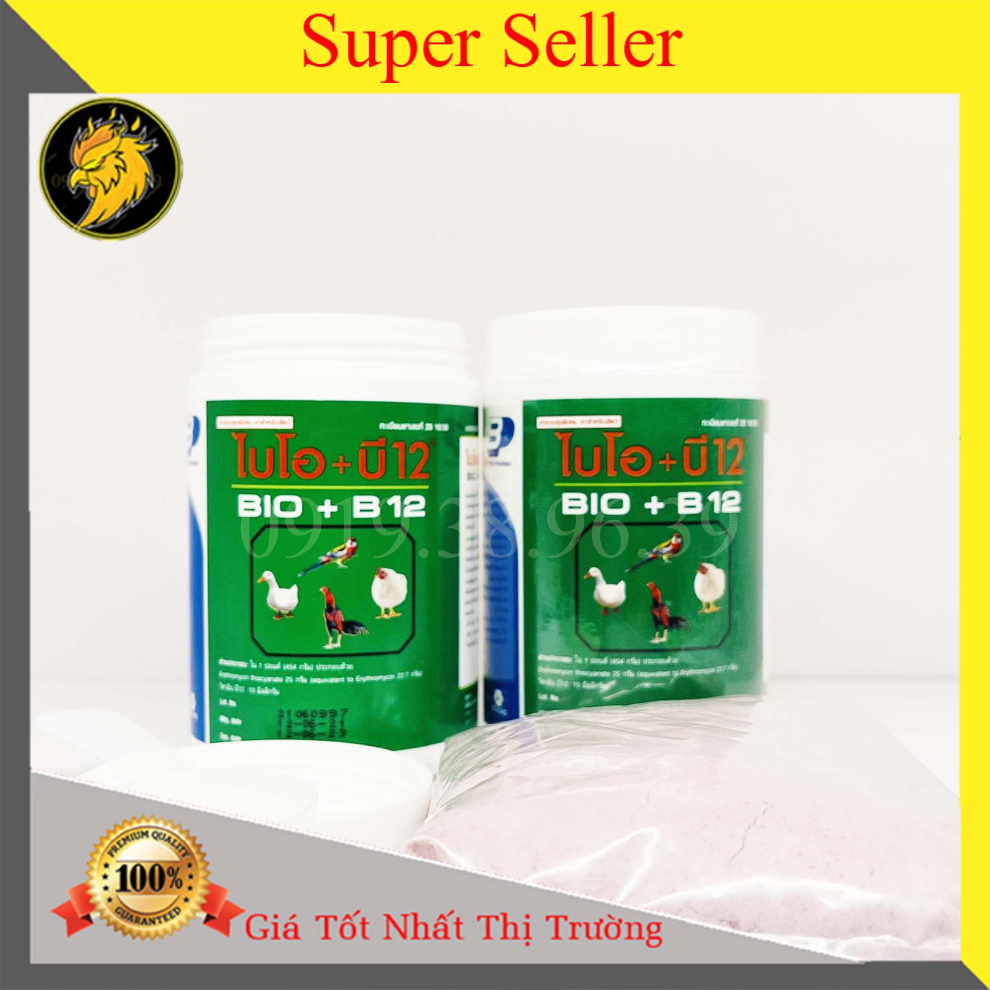 BIO-B12 Hộp 100gr Úm Gà Con Đá Chim Cảnh