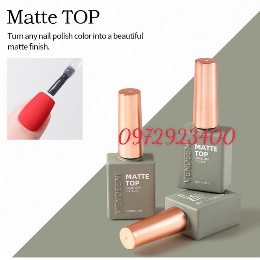 Top Nhám Vendeeni 15ml - Nail937