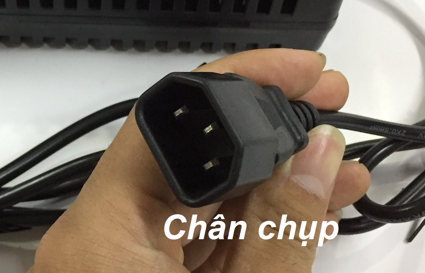 Sạc xe điện 133s 48V-20AH chân chụp