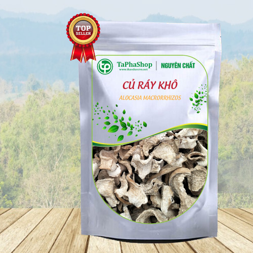 Củ ráy khô 1kg - Thảo Dược Tấn Phát - Hàng sạch thơm cao cấp