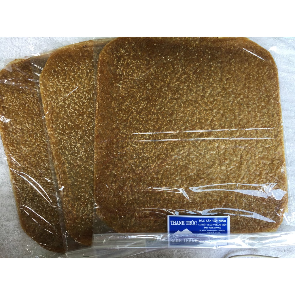 (Xấp 400Gr)Bánh Tráng Dẻo Gừng