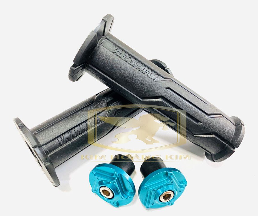 Combo bao tay Daytona LINE tặng kèm gù Titan xanh lục GR5 gắn xe máy Sirius,Exciter,Winner,Sonic,Wave,Dream..