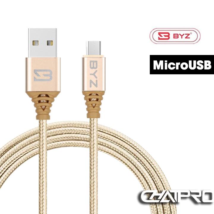 Dây sạc 3 mét 2.1A BYZ BC-090 – dành cho Micro USB, iPhone, Type C