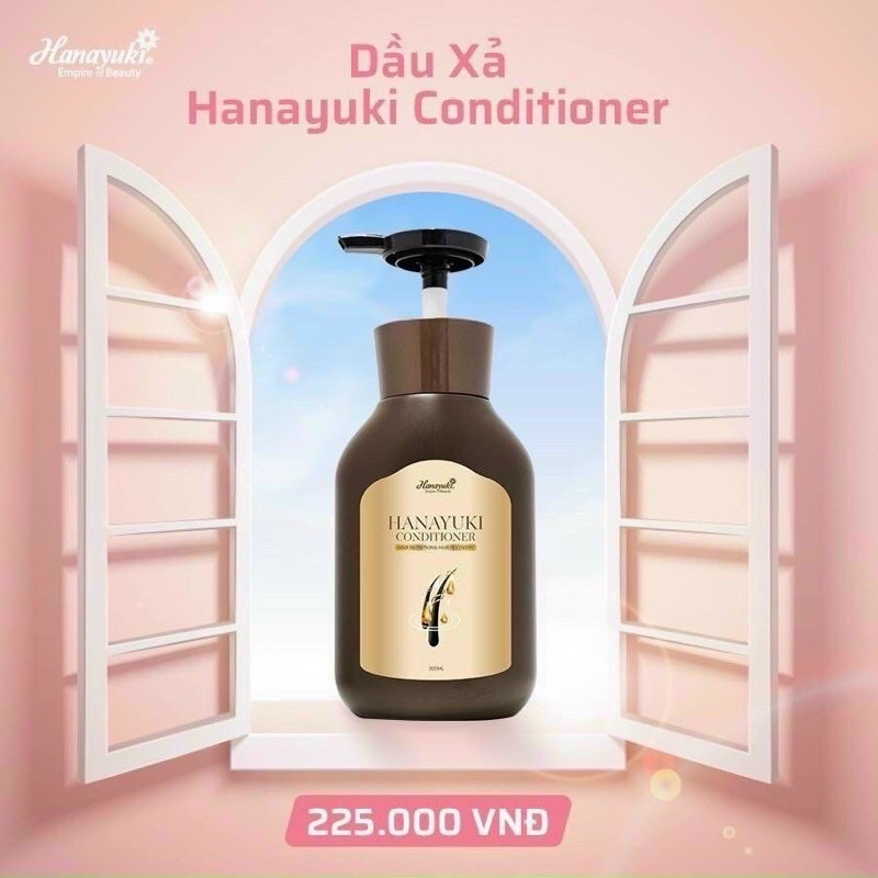 Combo Dầu Gội Và Dầu Xả Hanayuki
