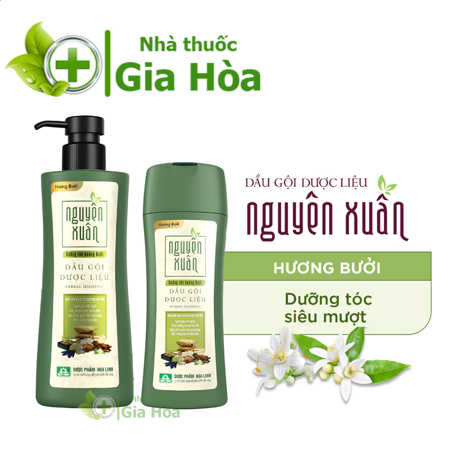 Dầu gội dược liệu Nguyên Xuân - Dược phẩm Hoa Linh