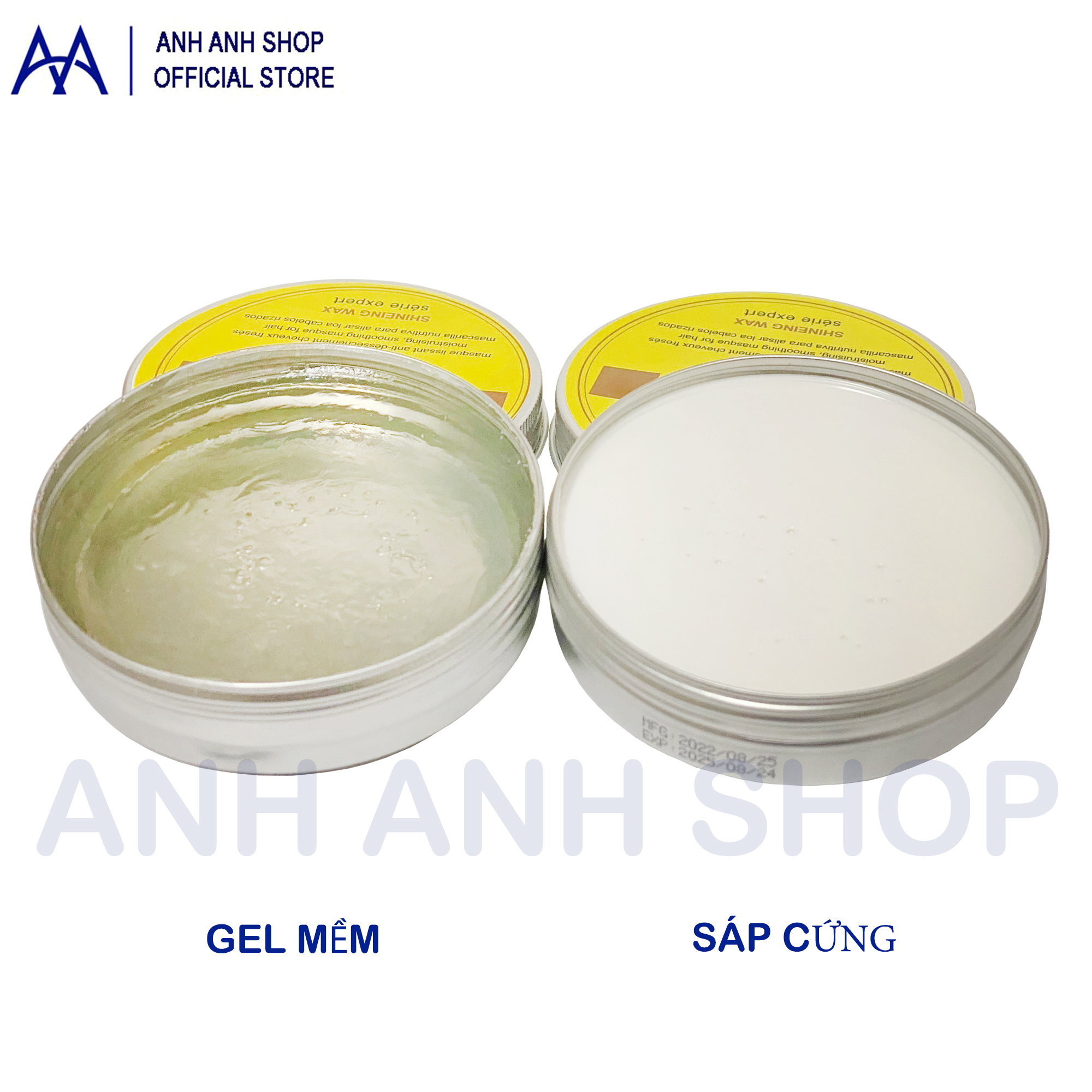 Sáp vuốt tóc (Cứng) dùng cho mọi loại tóc 100g