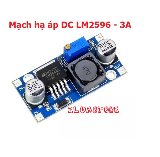 Mạch hạ áp, giảm áp DC LM2596S DC-DC | LM2596 3A