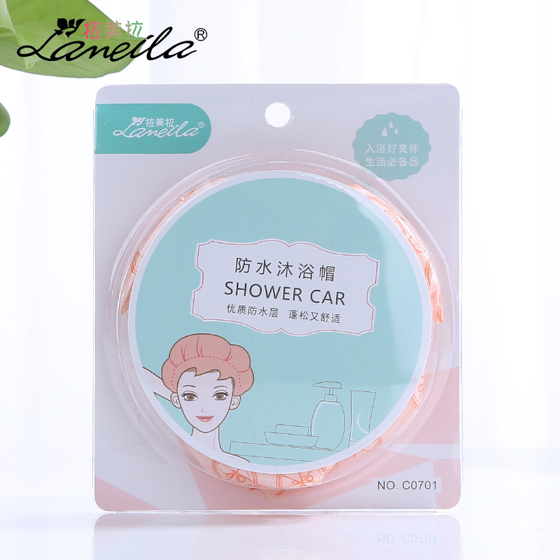 Mũ Tắm, Trùm Tóc Đội Đầu Shower Car Full Box Dày Dặn