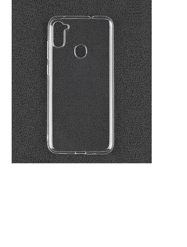 Ốp lưng dẻo trong suốt bảo vệ camera cho điện thoại Samsung Galaxy A11