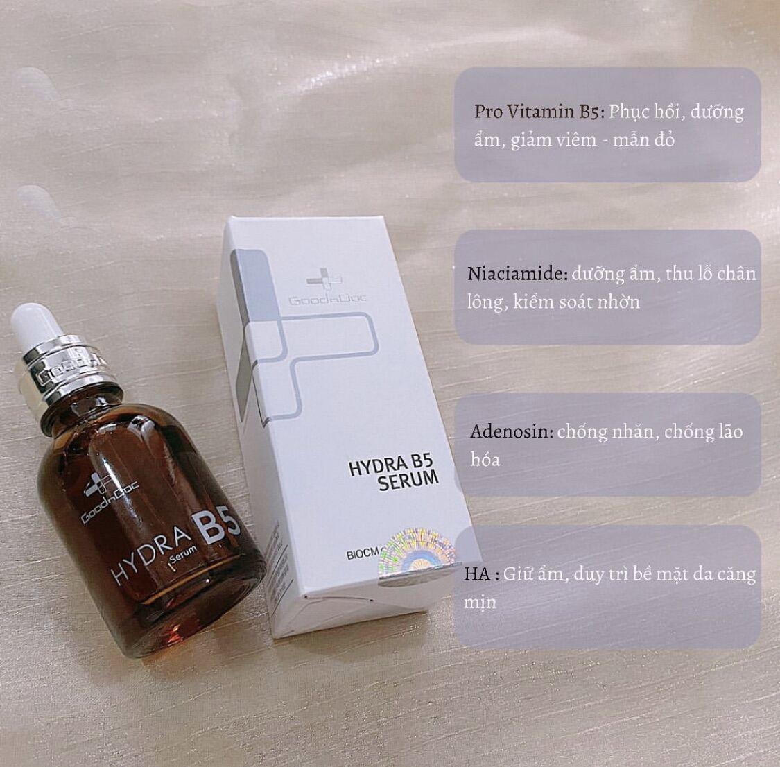 Hydra B5 Goodndoc Serum 30ml Moisturizing, Restoring your skin