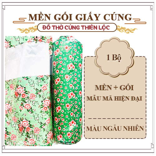 Mền Gối Giấy Cúng - Hàng Mã Thiên Lộc