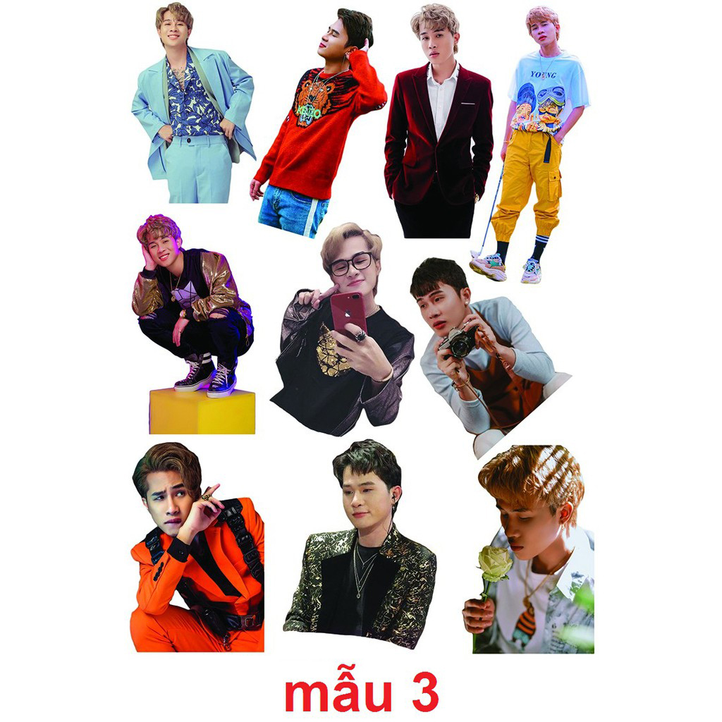 Stickers hình JACK (3 mẫu - có thể chọn)