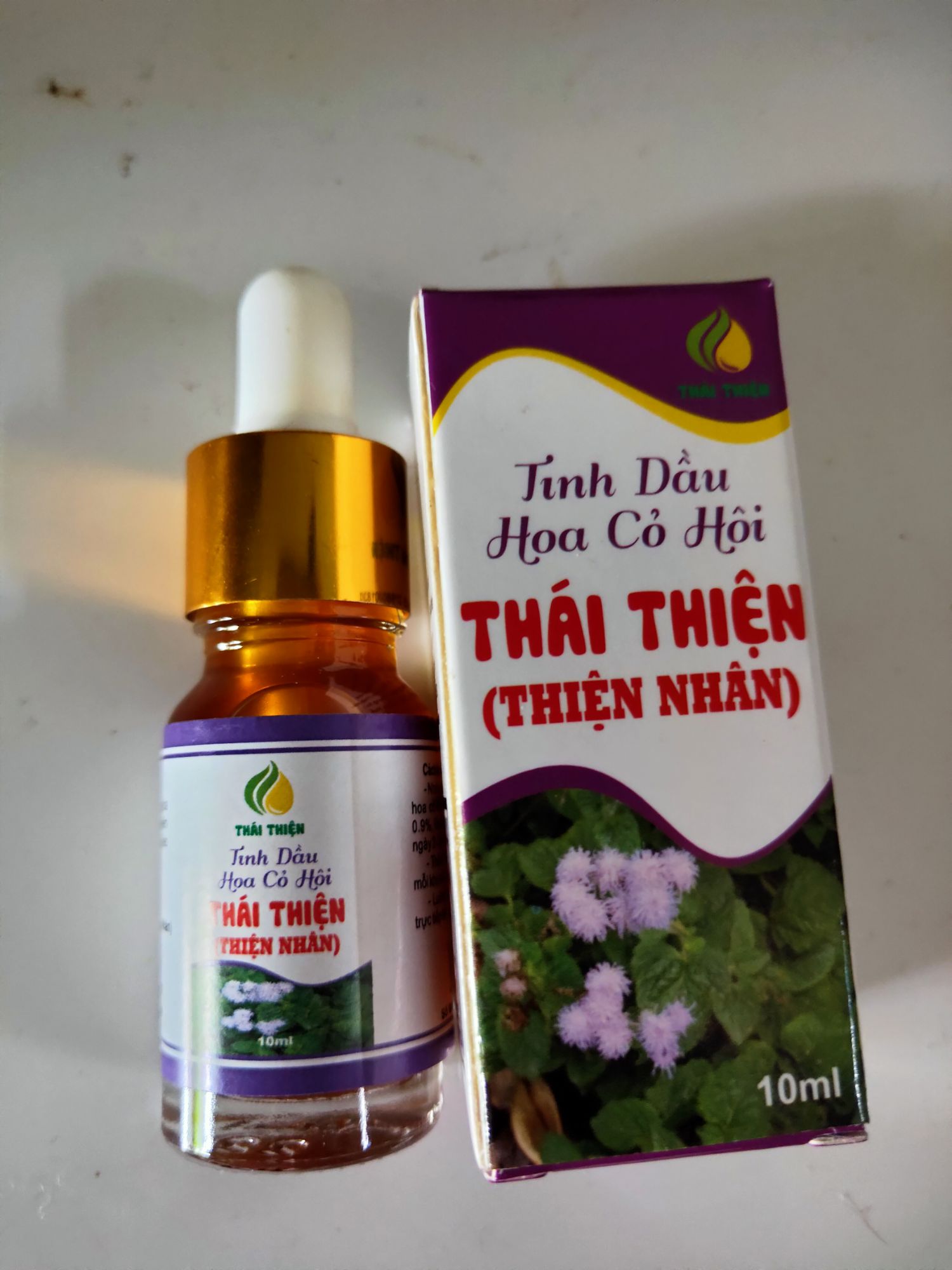 Tinh dầu hoa cỏ hôi (Hoa ngũ sắc)