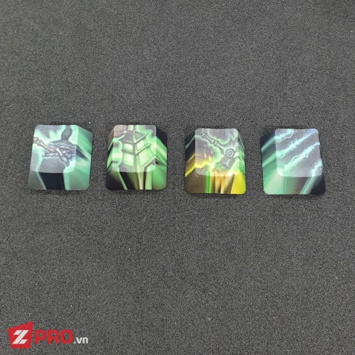 Bộ keycap pbt kỹ năng thresh - thresh skill