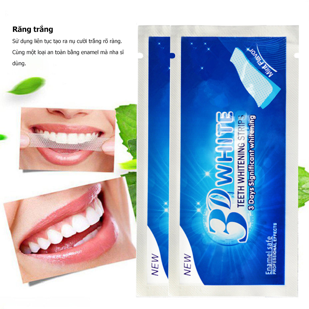 Practical high quality 3D teeth whitening patch