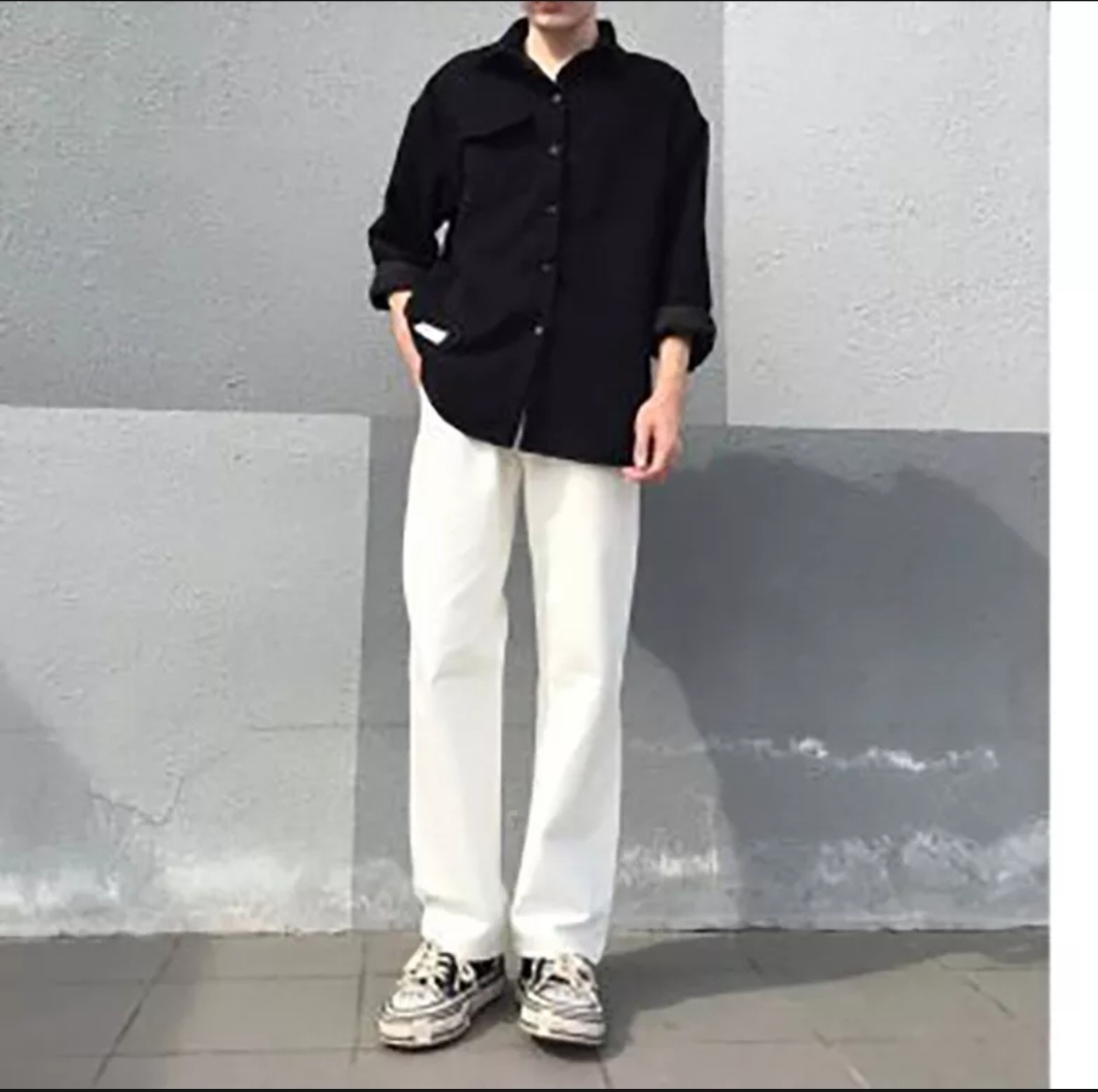 quần baggy nam ống rộng