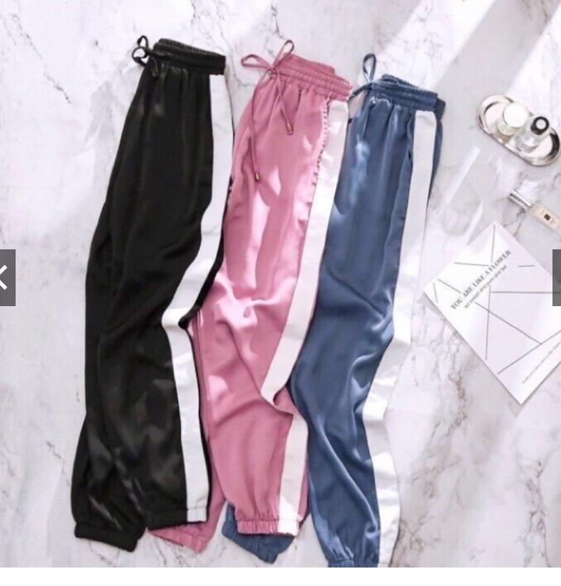 Quần jogger nữ có quay video thật ở cuối