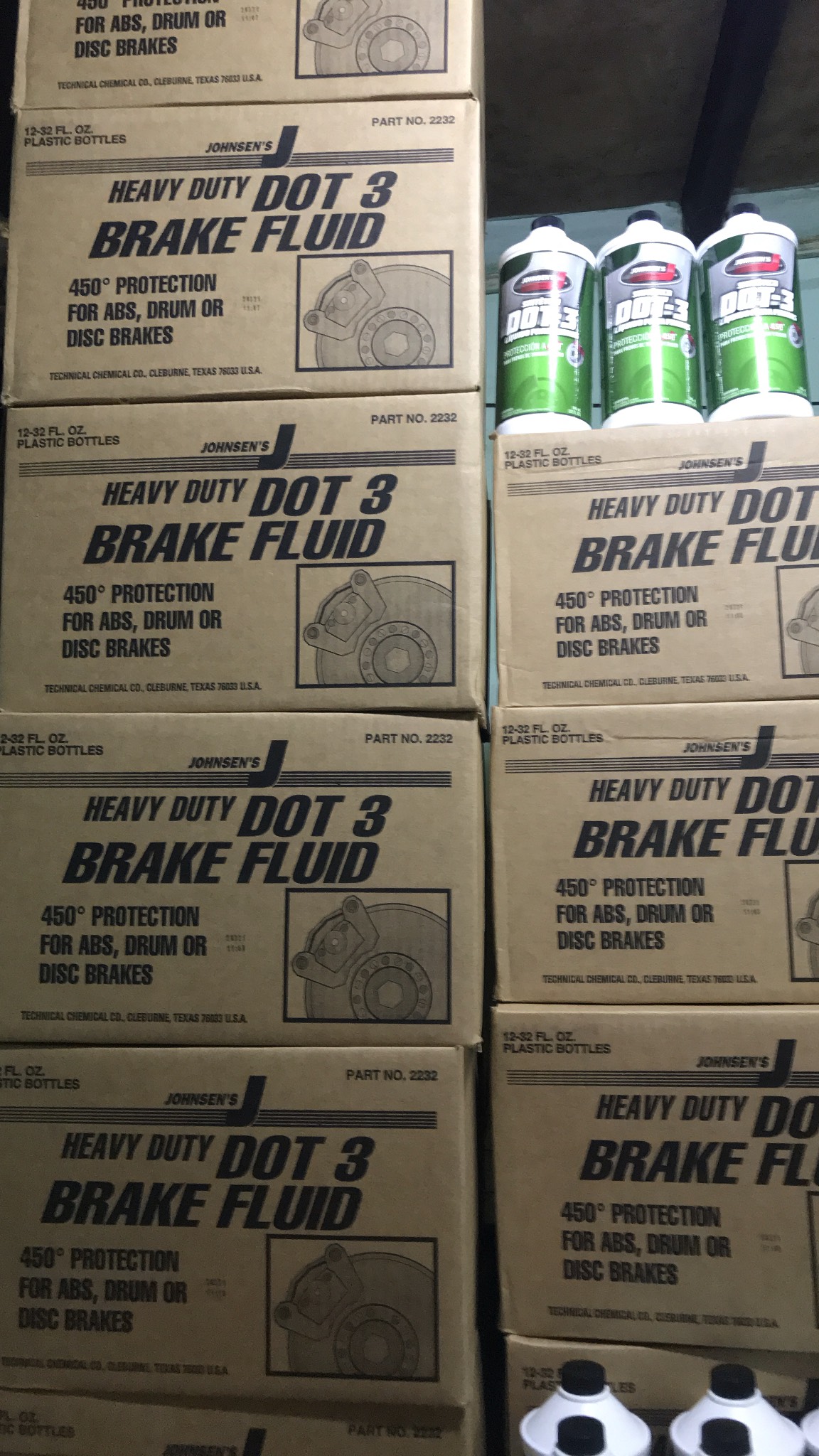 [HCM]Dầu thắng JOHNSENS DOT3 946ML Brake Fluid SX Mỹ
