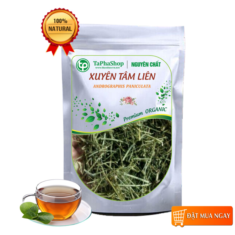 Xuyên tâm liên sấy khô 500g - tấn phát