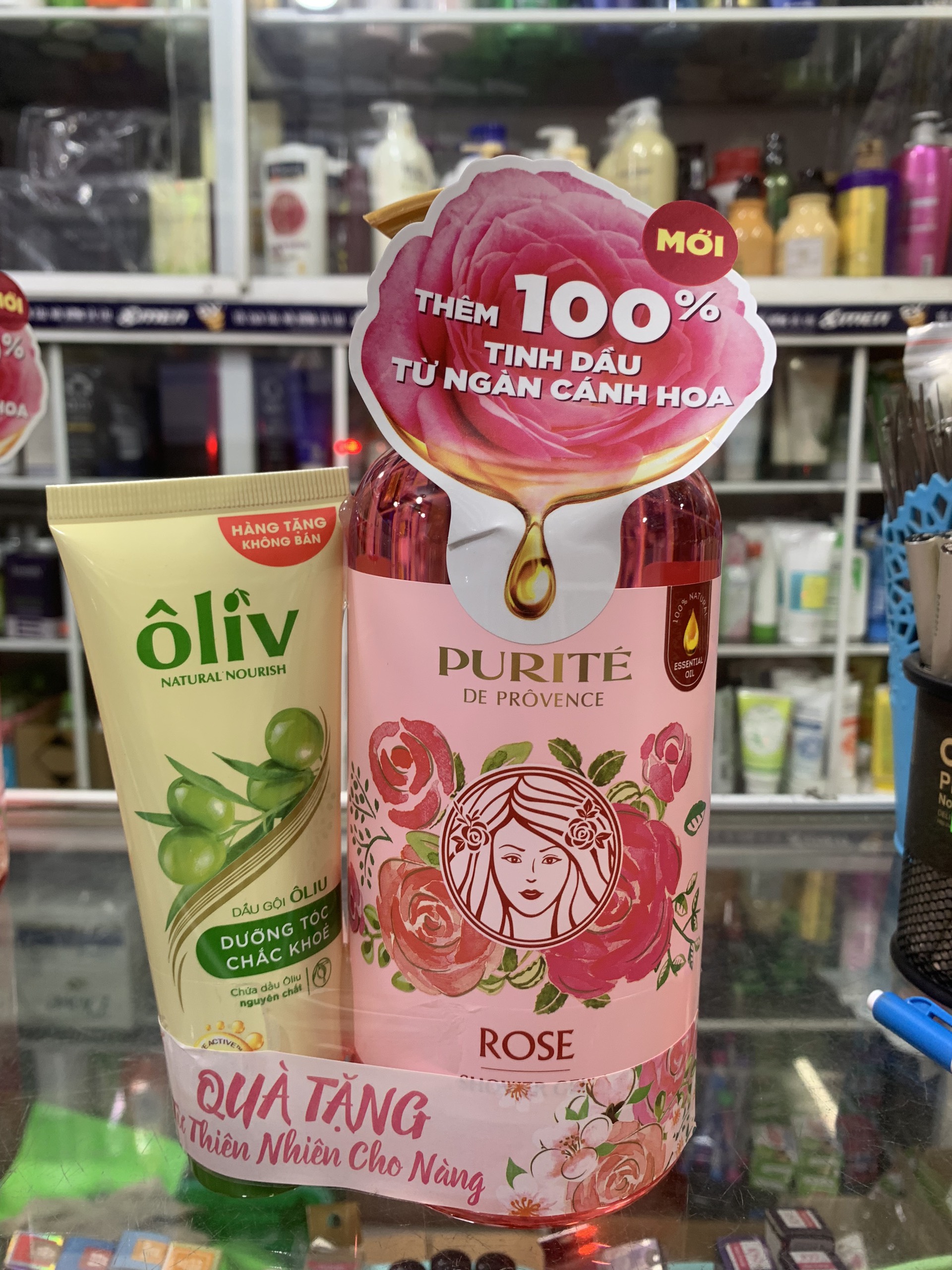 SỮA TẮM PURITE DE PROVENCE HOA HỒNG (850ML)