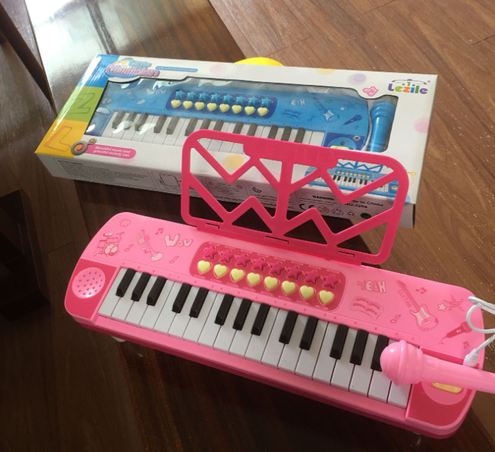 Đồ Chơi Đàn Piano Cho Bé Có Đèn Nhạc Và Micro Chuẩn Âm