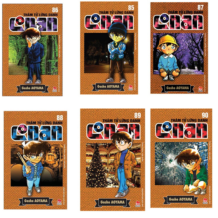 Combo Sách Thám Tử Lừng Danh Conan ( 98 Tập)
