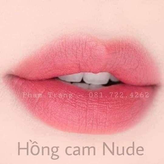 Son Kem Lì Queen - Màu Hồng Cam Nude