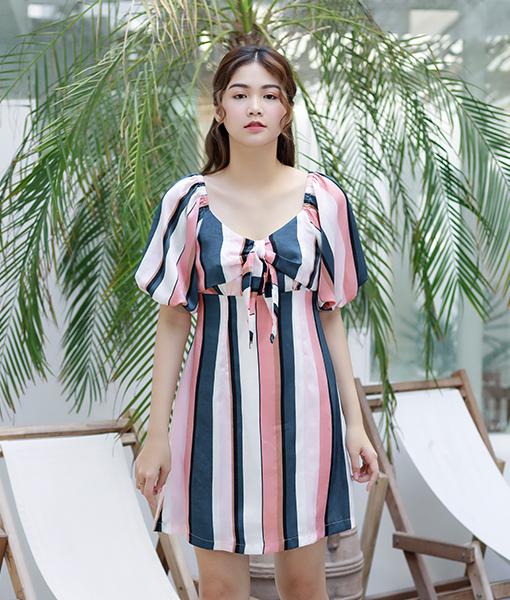 Đầm nữ Callia tay phồng Yuko Dress