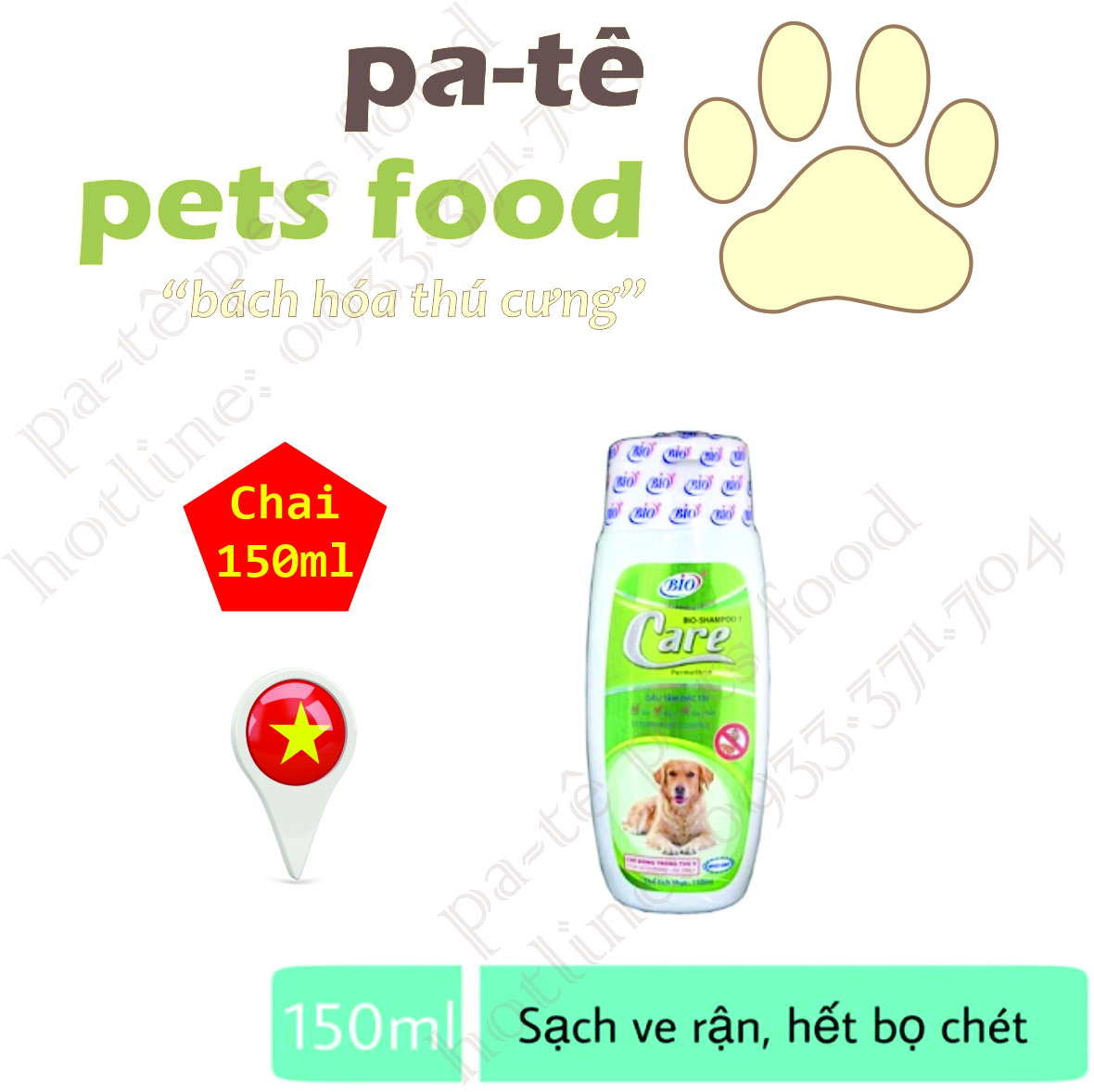 [Chai 150ml] Sữa tắm Bio dành cho chó mèo ( Bio Derma, Bio Care, Bio Lovely Pet, Bio Joile)