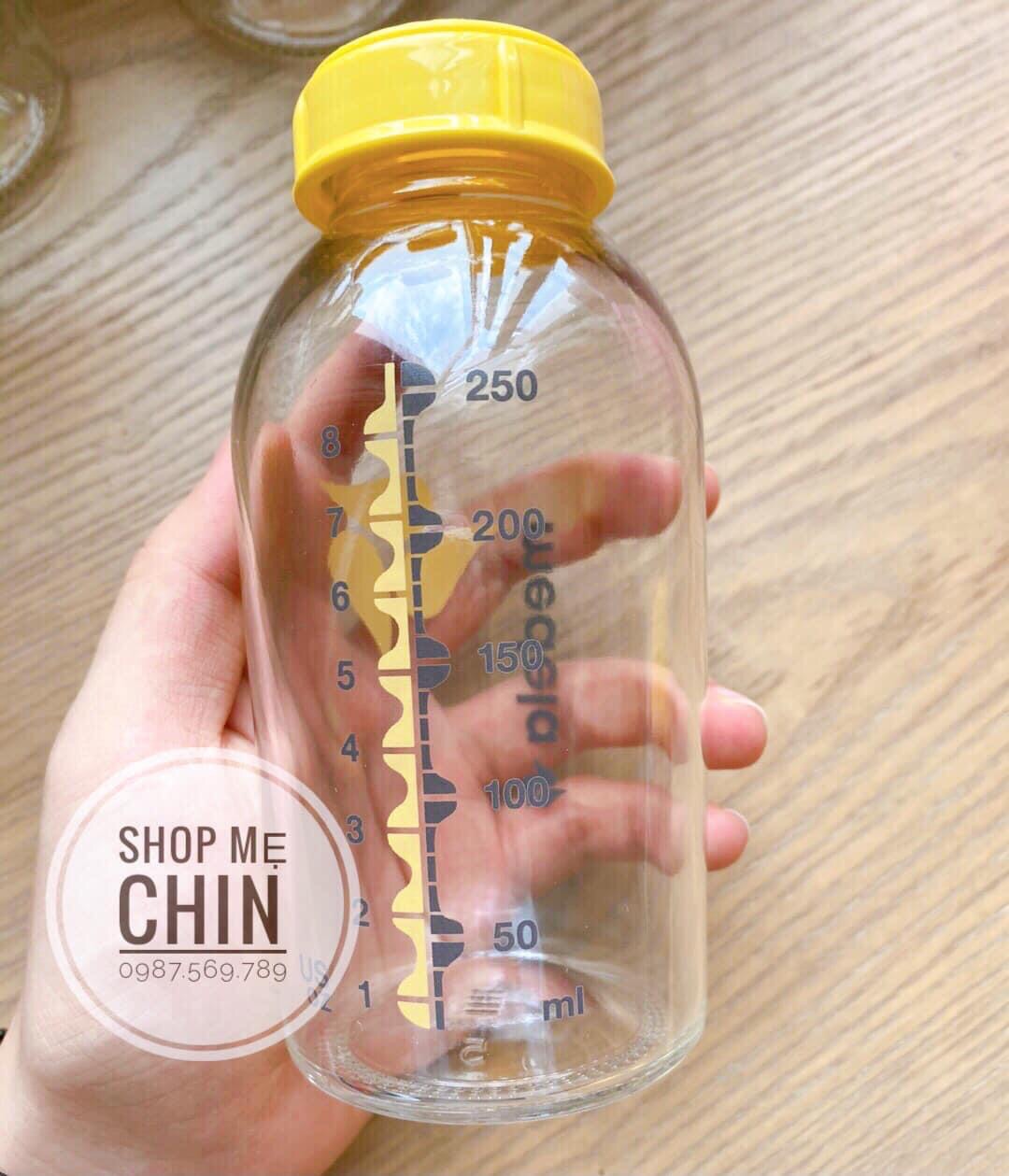 Bình thuỷ tinh medela 250ml (1bình)