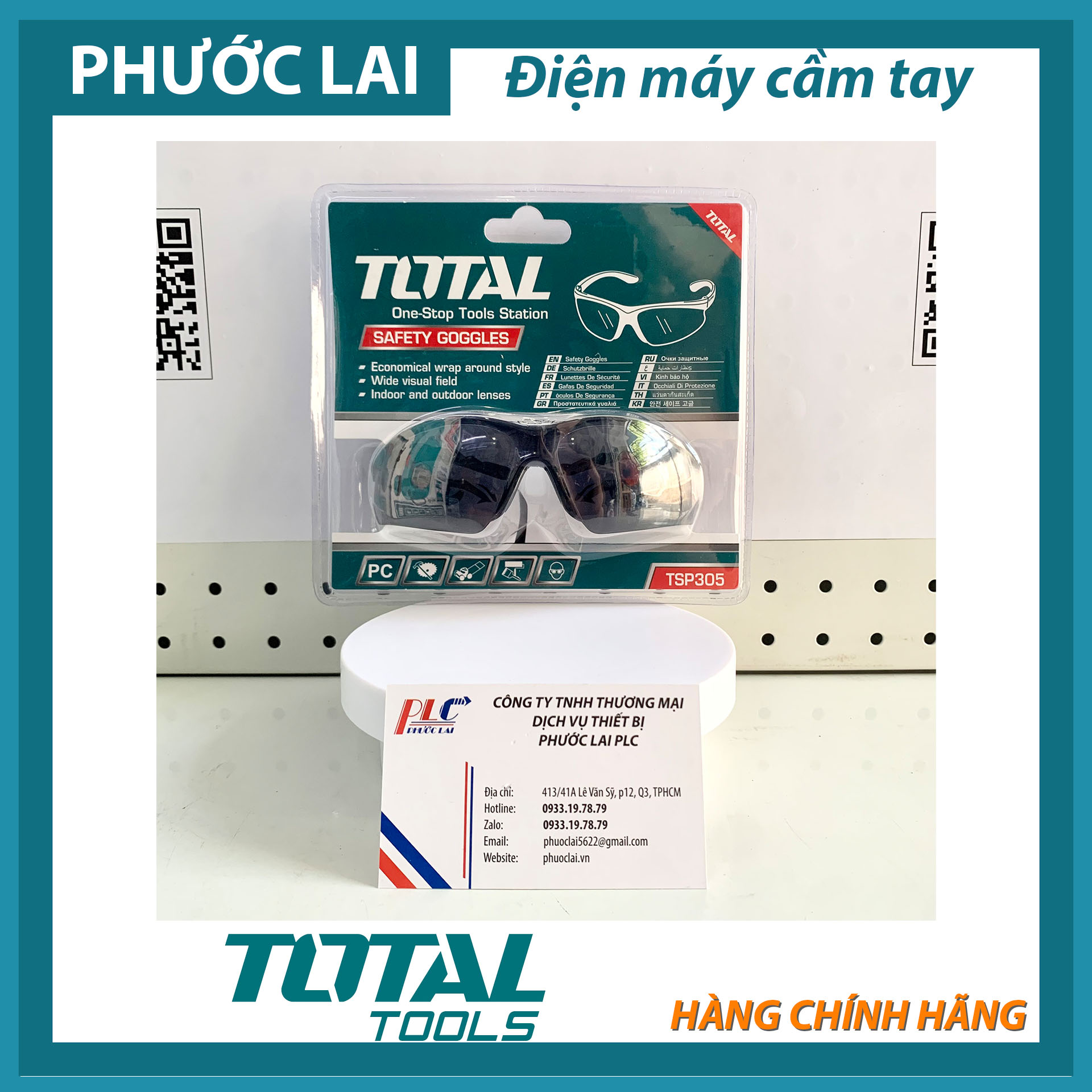 Kính bảo hộ Chính Hãng TOTAL TSP305