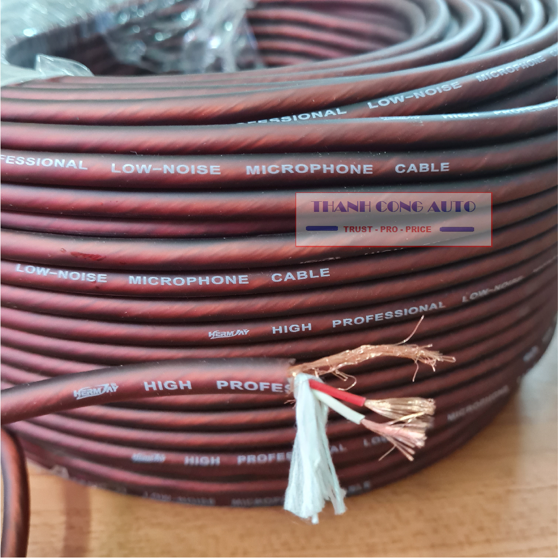 Dây Microphone, dây hàn, dây 3 lõi, Giá bán theo mét
