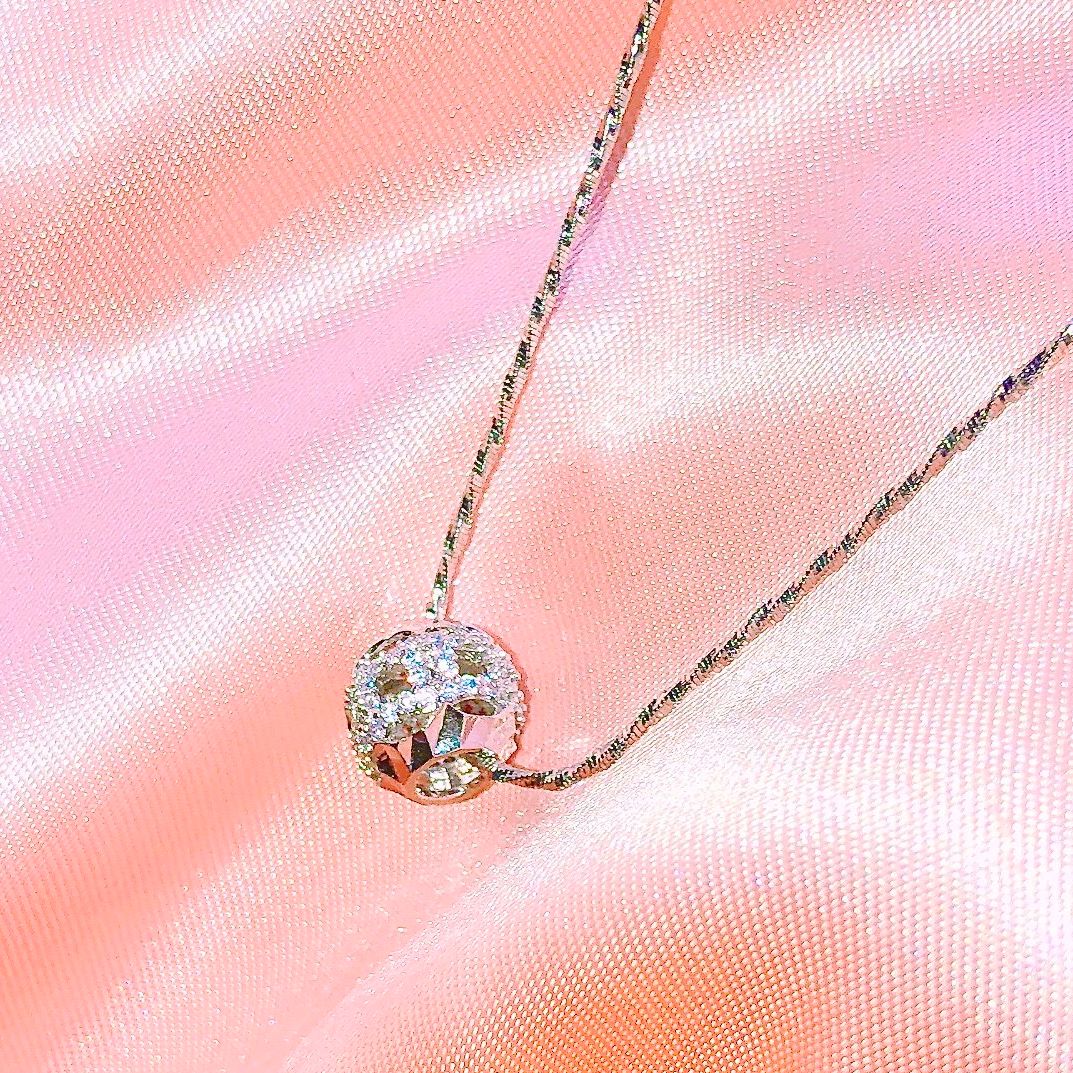Women's beautiful gold plated necklaces, high quality real gold plated necklaces, Feng Shui necklace, 24K Gold Fashion necklace, gado dm07533 diamond necklace jewelry-not black commitment