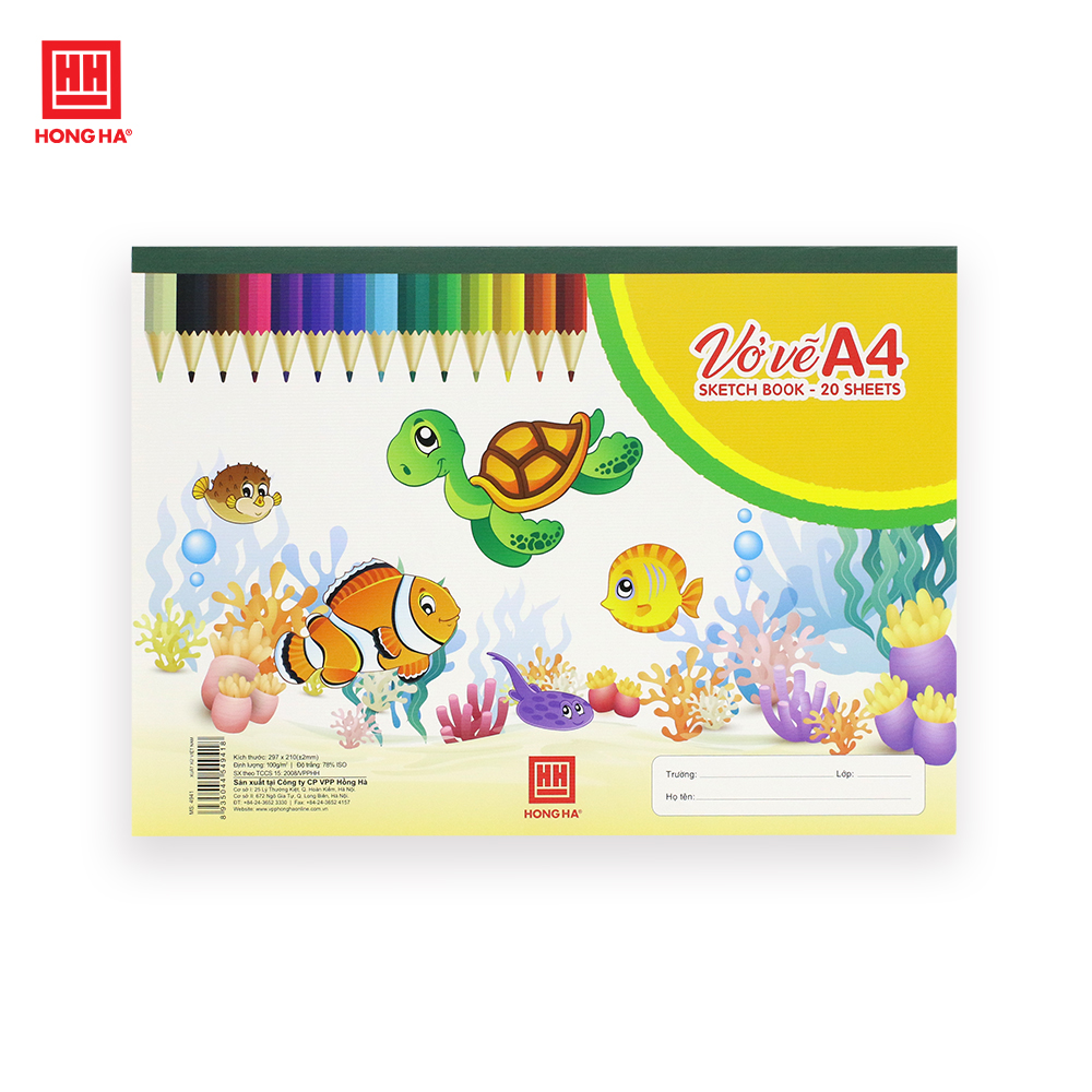 Vở vẽ A4 Hồng Hà 4941