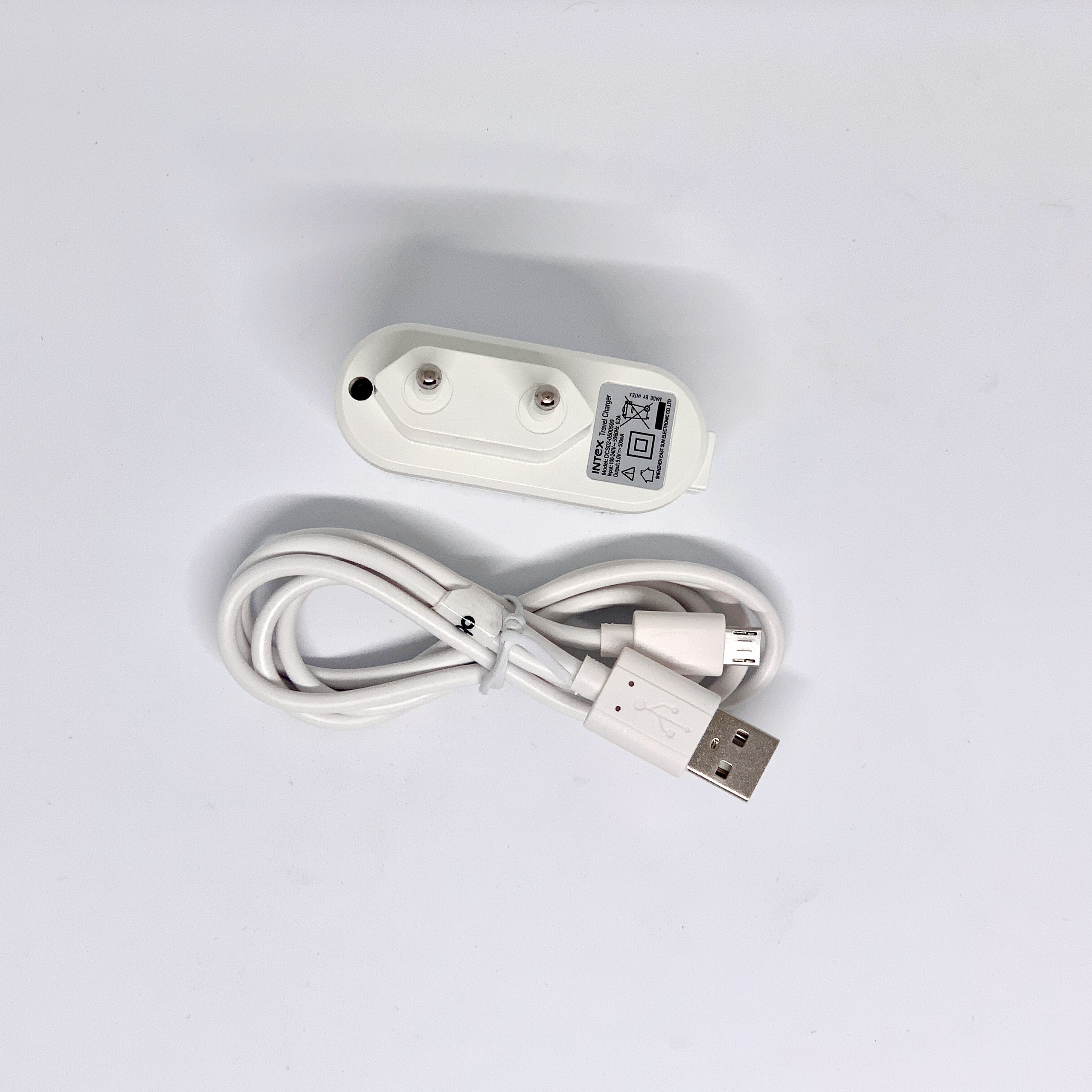 [HCM]Bộ củ sạc + cáp sạc bóc máy intex