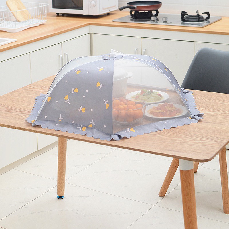 Lồng bàn gấp gọn đậy thức ăn (kèm ảnh thật) LB203