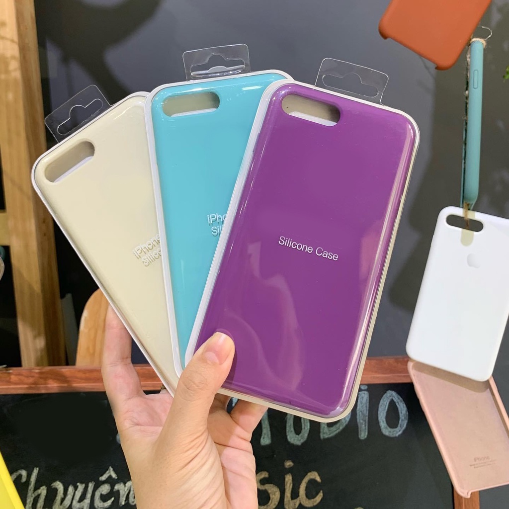 (FULL MÀU ĐỦ DÒNG) Ốp chống bẩn - silicone case dành cho iphone