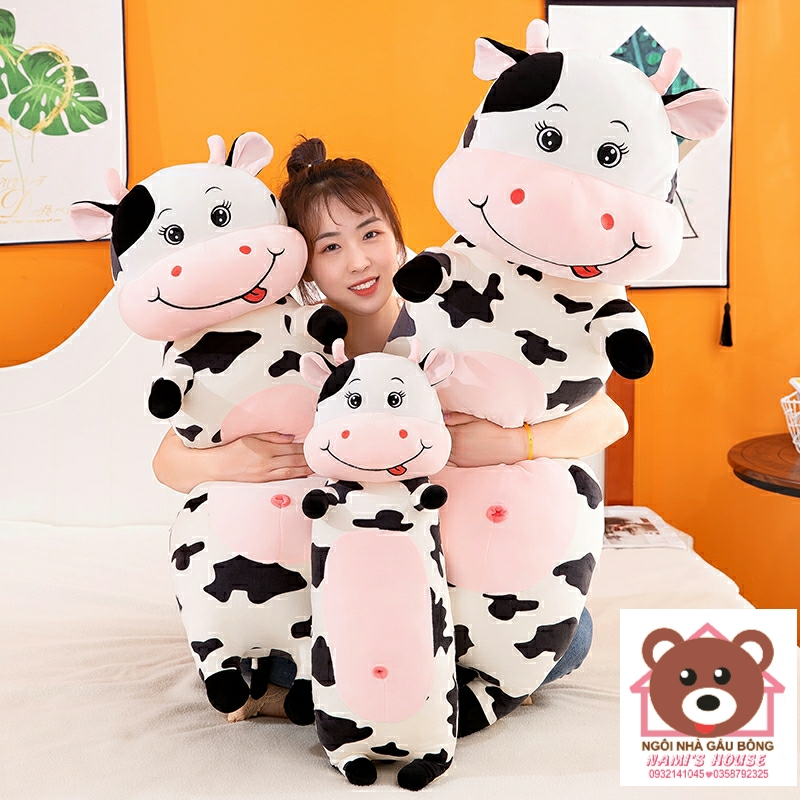 [HCM]GẤU BÔNG BÒ SỮA SIZE LỚN NHẤT 1M1