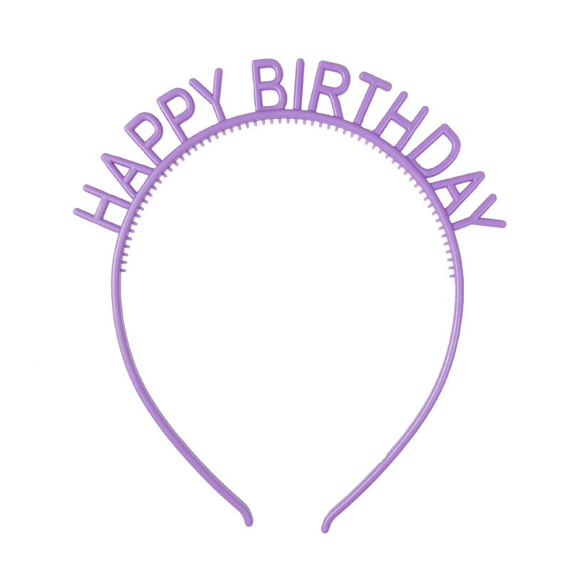 Bờm cài tóc chữ happy birthday