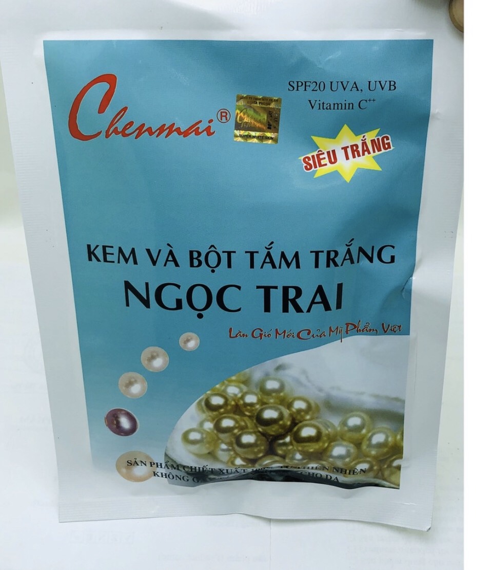 Tắm Trắng Chenmai Ngọc Trai Siêu Trắng 150g