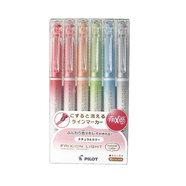 Set 6 Bút highlight xóa được Frixion light